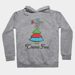 Funny Christmas Gift Chemis Tree Chemistry Wordplay Xmas Hoodie